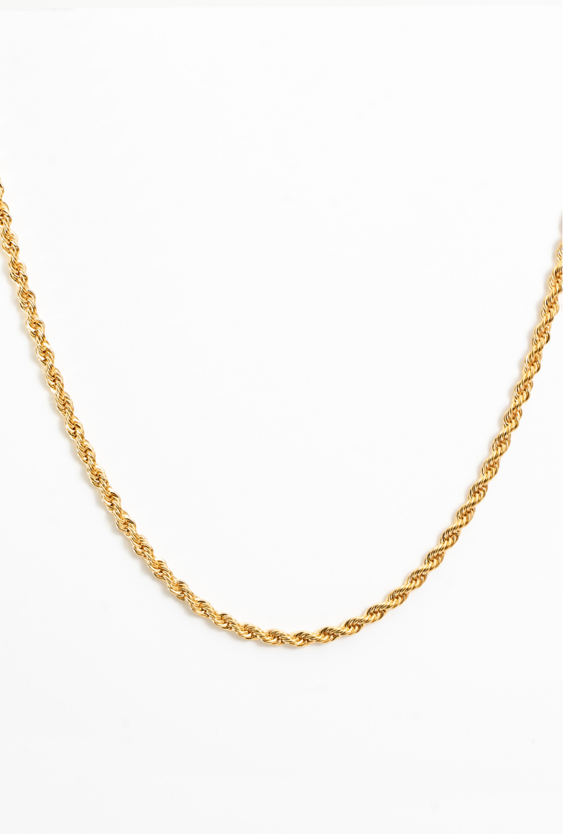 ROPE THIN CHAIN NECKLACE