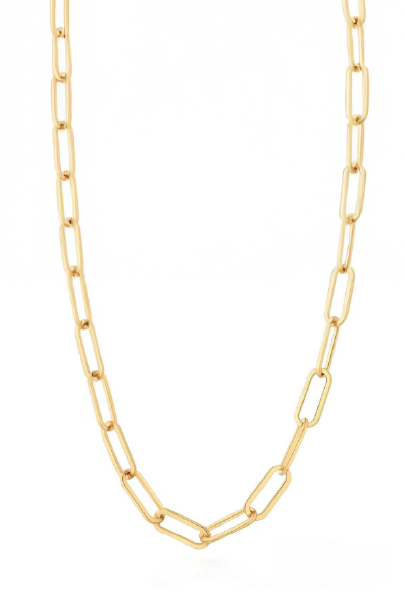 PAPERCLIP CHAIN NECKLACE