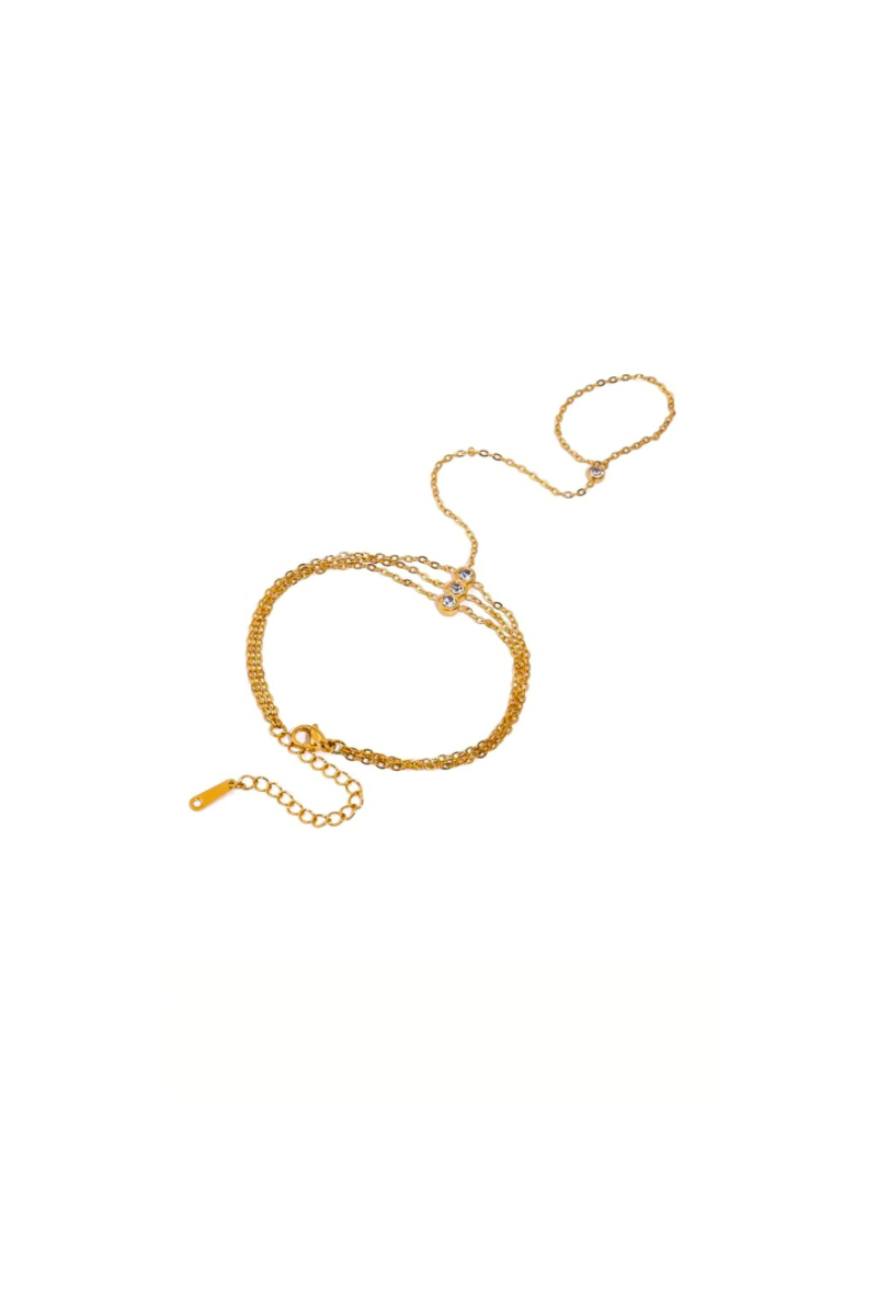 CICI THREE-LAYER HAND CHAIN