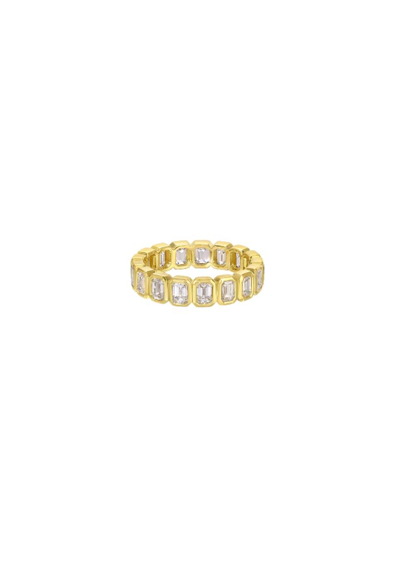 EMERALD ETERNITY RING