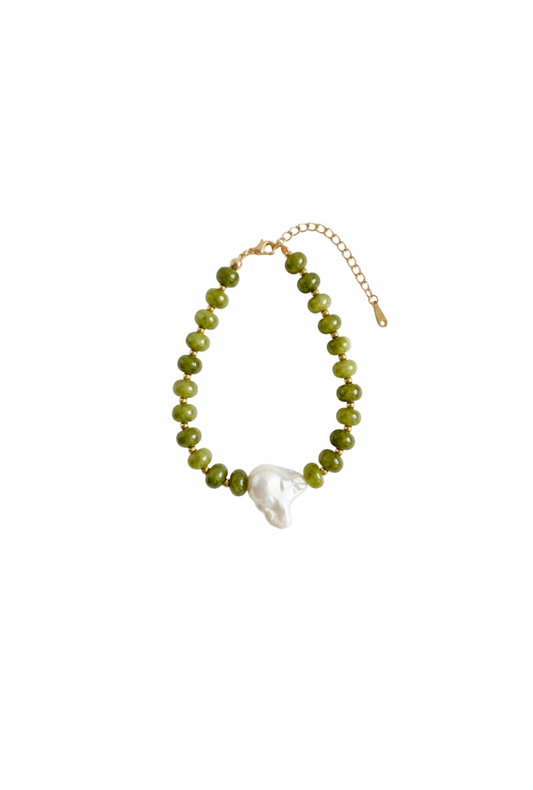 BEAD PEARL ANKLET