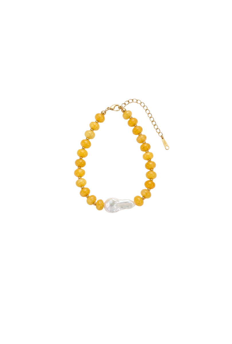 BEAD PEARL ANKLET