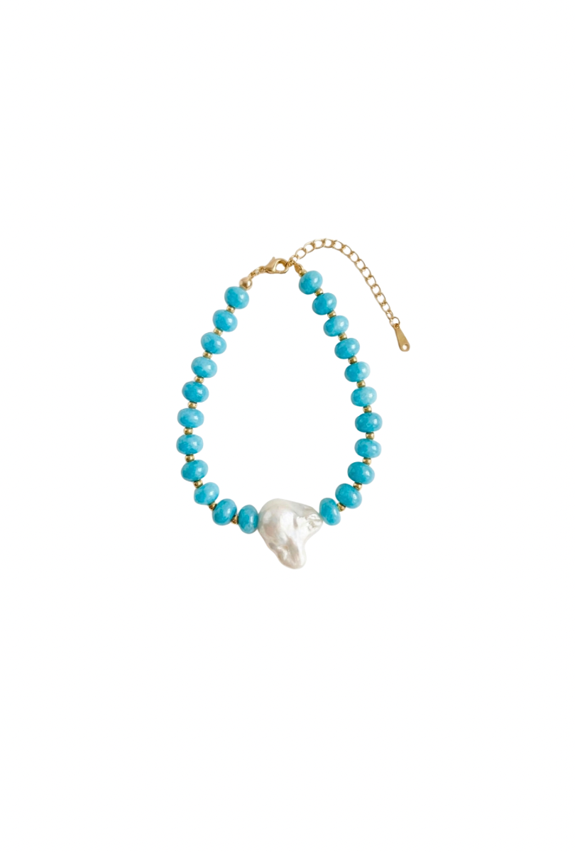 BEAD PEARL ANKLET